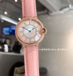 Cartier Blue Balloon 36mm Swiss Quartz Movement Women Watch